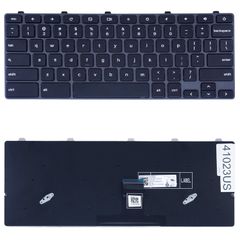 Πληκτρολόγιο - Laptop Keyboard για Dell Chromebook 11 5190 3100 3110 3400 0D2DT 00D2DT 3G0H0 03G0H0 2XD6T 02XD6T PK132FG2A00 DLM17J23US-442/698 with power button key US Black ( Κωδ.41023US )