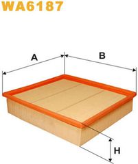 Wix Filters Φίλτρο Αέρα - WA6187
