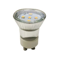 Λάμπα LED SMD GU10 MINI 230VAC 3W θερμό χρώμα φωτός 3000K & δέσμη 120° 260lm Ra80