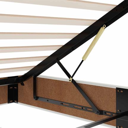 Πλαίσιο κρεβατιού οθωμανικού κρεβατιού χωρίς στρώμα Λευκό 3310780-thumb-10