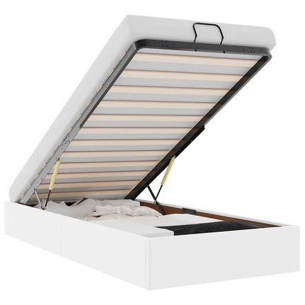 Πλαίσιο κρεβατιού οθωμανικού κρεβατιού χωρίς στρώμα Λευκό 3310780-thumb-1