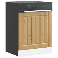 Πίνακας πλυντηρίου πιάτων Lucca Artisan Δρυς από Επεξεργασμένο Ξύλο 853906