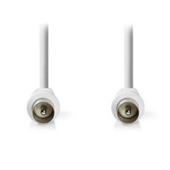 Καλώδιο NEDIS IEC (Coax) αρσ. - IEC (Coax) αρσ. με μήκος 10m σε λευκό χρώμα