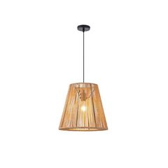 Φωτιστικό κρεμαστό ραττάν 1xE27 max 15W 380x1350mm καφέ χρώμα ARTE ILLUMINA VENTO