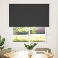 Roller Blind Blackout Μαύρο 135x130 cm Πλάτος υφάσματος 131,6cm 4010849