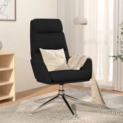 Πολυθρόνα Relax Μαύρη Υφασμάτινη 341136