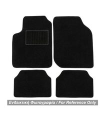 ΜΑΡΚΕ ΠΑΤΑΚΙΑ ΜΟΚΕΤΑ ΓΙΑ MAZDA MX-5 1998-2005 (ΜΑΥΡΟ ΜΕ ΜΑΥΡΟ ΡΕΛΙ) - 4 ΤΕΜ.