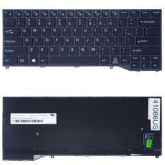 Πληκτρολόγιο - Laptop Keyboard για Fujitsu Lifebook U747 U748 U749 E449 E548 E549 E749 CP724717-03 CP728761-01 FJM16J53US6D855 FJM16J6300JD859 CP724709-03 US Black ( Κωδ.41066US )
