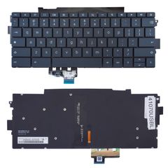 Πληκτρολόγιο - Laptop Keyboard για HP Elite Dragonfly Chromebook Enterprise N18721-001 N18720-001 9Z.NKLBQ.401 9Z.NKLLN.001 N12395-001 US No Frame Backlight Gray ( Κωδ.41070USBL )