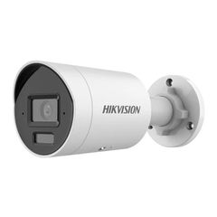 Δικτυακή κάμερα Bullet 4K (8MP) Hikvision λευκός και υπέρυθρος φωτισμός εμβέλειας έως 30m, υψηλή ευαισθησία 0.005 Lux
