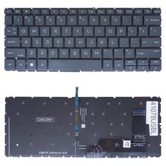 Πληκτρολόγιο - Laptop Keyboard για HP EliteBook 830 G9 835 G9 N08383-001 N08384-001 N08385-001 N14784-001 N14783-001 N14785-001 6070B1966901 US No Frame Backlight Black ( Κωδ.41078USBL )
