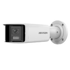 Δικτυακή κάμερα Bullet 4MP AcuSense Hikvision πανοραμικής θέασης 180° με 2 αισθητήρια 2MP & 2 φακούς 2.8mm με ενσωματωμένο μικρόφωνο IP67