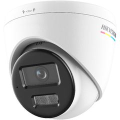 Δικτυακή κάμερα Dome (τύπου turret) 2MP Hikvision Smart Hybrid Light ColorVu Lite με υψηλή φωτεινότητα & ευαισθησία εμβέλεια έως 30m