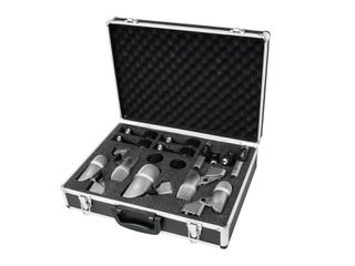 OMNITRONIC MIC 77-7LMH Drum Microphone Set - OMNITRONIC