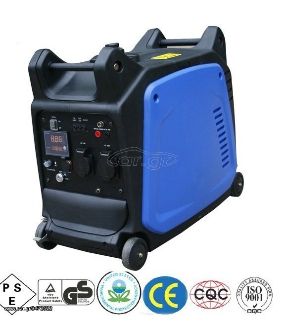ΓΕΝΝΗΤΡΙΑ ME ΤΗΛΕΧΕΙΡΙΣΜΟ INVERTER ΑΘΟΡΥΒΗ 6.5 KW