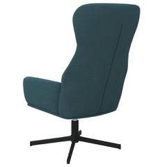 Πολυθρόνα Relax Μπλε Βελούδινη 341118-thumb-4