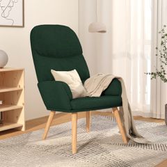 Πολυθρόνα Relax Σκούρο Πράσινο Υφασμάτινη 340995