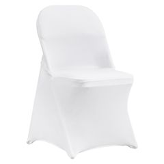 Καλύμματα καρέκλας VEVOR White Stretch Spandex - 30 ΤΕΜ, Πτυσσόμενο κάλυμμα καρεκλών κουζίνας, Universal Washable Slipcovers Protector, Αφαιρούμενα καλύμματα καθισμάτων καρέκλας, για δείπνο δείπνου τρ
