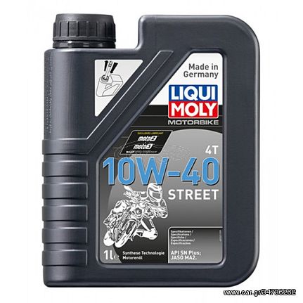 Liqui Moly 10W-40 Street Συνθετικό 1L