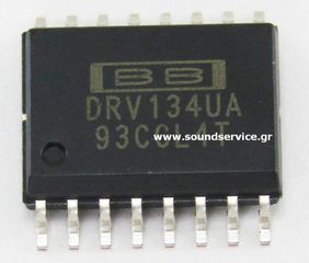 IC DRV134UA SMD SO16-W ΟΛΟΚΛΗΡΩΜΕΝΟ ΚΥΚΛΩΜΑ ΠΡΟΕΝΙΣΧΥΤΗΣ ΗΧΟΥ BALANCED DRIVER DRV134-UA