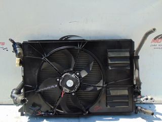Ψυγείο  Κομπλέ  VW GOLF 6 (2008-2013)     νερού aircondition, βεντιλατέρ μονό σε πλαίσιο TSI