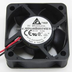 ΑΝΕΜΙΣΤΗΡΑΣ 12V DC 50x50x20mm 2-C 0.24A 2.88W 34m3/h 40dBA ΡΟΥΛΕΜΑΝ DELTA