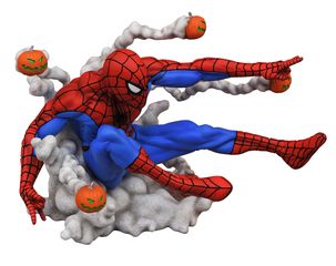 Diamond Select Toys: Marvel Gallery - Pumpkin Bomb Spider-man Statue (16cm) (JUN201792)