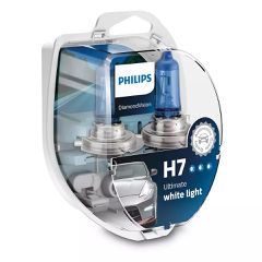 Λάμπες PHILIPS H7 12V 55W Diamond Vision 5000k 2τμχ PHILIPS 12972DVS2
