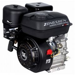 Κινητήρας βενζίνης ZONGSHEN ZS168FB 6,5 HP με Μίζα & Κώνο 19 mm (51002)