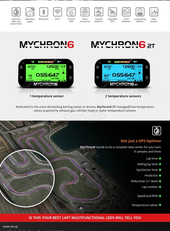 Ενδυση-Αξεσουάρ 2023 AIM MYCHRON 6 & 6 2T