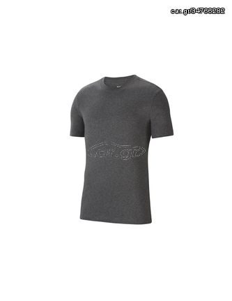 Nike Team Club 20 Αθλητικό Ανδρικό T-shirt Γκρι Μονόχρωμο CZ0881-071