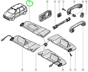 ΣΚΙΑΔΙΟ RENAULT SCENIC I-thumb-1