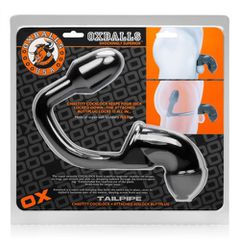 Tailpipe Chastity Cock-Lock With Attached Butt Plug-thumb-2