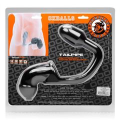 Tailpipe Chastity Cock-Lock With Attached Butt Plug-thumb-3