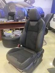 ΣΑΛΟΝΙ TOYOTA C-HR MAΥΡΟ ALCANTARA ΜΕ ΤΟΠΟΘΕΤΗΣΗ