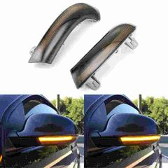 Τρεχούμενα led φλας για καθρέφτες για VW Golf 5 / Jetta / Passat (2001-2011) / Sharan (2003-2010) / Seat Alhambra / Skoda Superb - φιμέ