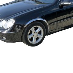 Πλαινά Φτερά Για Mercedes-Benz CLK W209 02-09 Από Ανοξείδωτο Ατσάλι Χρωμίου 4 Τεμάχια