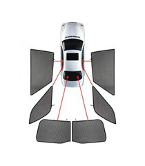 ΚΟΥΡΤΙΝΑΚΙΑ ΜΑΡΚΕ CAR SHADES ΓΙΑ KIA NIRO 5D 2017 ΚΟΥΡΤΙΝΑΚΙΑ ΜΑΡΚΕ CARSHADES - 6 ΤΕΜ.