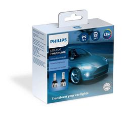 Philips Ultinon Essential Led H8/H11/H16 12/24V 6500K 20W 11366UE2X2