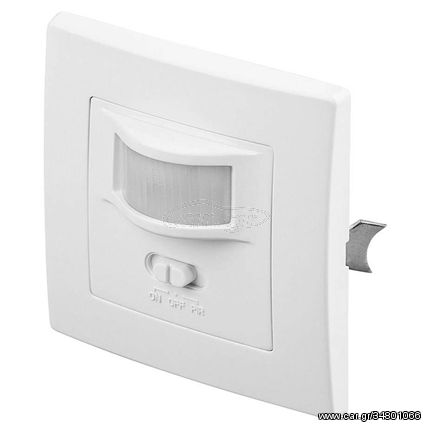 96005 PIR motion sensor flush-mounted wall mounting 160° detection 9m range indo 055-1233