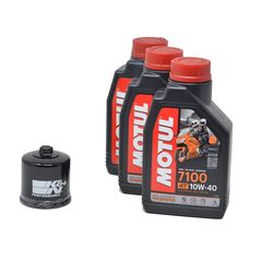 Πακέτο Service MOTUL 7100 10w-40 Με Φίλτρο Λαδιού ΚΝ160 3L 2010403L160