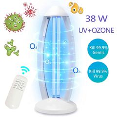 ARTLIGHT UVCTB38W UVC+O₃ Disinfection Ultravoilet Medical 38W Remote - ArtSound and Lights