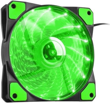 GENESIS HYDRION GREEN LED 120MM FAN.