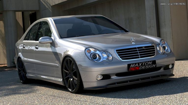 MERCEDES C-CLASS W203 00'> ΠΛΑΣΤΙΚO SPLITTER ΠΡΟΣΘΕΤO MAXAIΡΙ !!!