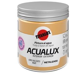 ACUALUX TITAN Χρώμα Νερού Μεταλλικό 860 Χρυσοκόκκινο 75ml