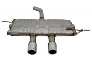  Τελικό καζανάκι εξάτμισης VW Golf 5 (2003-2008) look R32 eautoshop gr