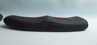 Σέλα Honda GLX μπακλαβά με δερματίνη και carbon-thumb-2