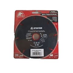 Δίσκος Κοπής  Stayer VB Multimaterial 125mmxØ22.2mm