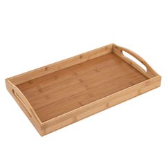 Δίσκος σερβιρίσματος BAMBOO ESSENTIALS με 2 λαβές διαστάσεων 44x29.5x5.5cm Estia