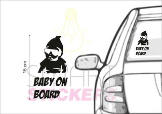 Αυτοκόλλητα BABY ON BOARD 